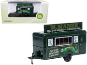 Mobile Food Trailer "M. Manze Eel and Pie House - Peckham" 1/87 (HO) Scale Diecast Model by Oxford Diecast image 4