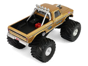1979 Ford F-250 Monster Truck "Bigfoot #1 50th Anniversary" Gold Metallic "Kings of Crunch" Series 1/43 Diecast Model Car by Greenlight image 3