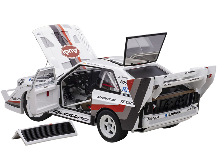 Audi Quattro S1 #1 Walter Roehrl Winner Pikes Peak (1987) 1/18 Model Car by Autoart image 2