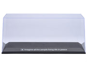 Collectible Display Show Case with Black Plastic Base and Green "LBWK" Logo for 1/18-1/24 Scale Model Cars by Autoart image 2