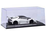 Collectible Display Show Case with Black Plastic Base and Green "LBWK" Logo for 1/18-1/24 Scale Model Cars by Autoart image 3