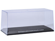 Collectible Display Show Case with Black Plastic Base and Gold "LBWK" Logo for 1/18-1/24 Scale Model Cars by Autoart image 2