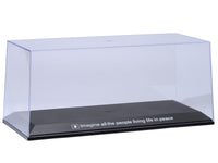 Collectible Display Show Case with Black Plastic Base and Gold "LBWK" Logo for 1/18-1/24 Scale Model Cars by Autoart image 2