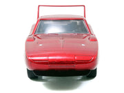 Dom's Dodge Charger Daytona Red Metallic "Fast & Furious 6" (2013) Movie "25 Years of Fast & Furious" Series die cast model car by Jada image 3