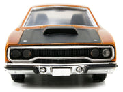 Dom's Plymouth Road Runner Orange Metallic with Matt Black Hood "Fast & Furious" Series 1/32 Diecast Model Car by Jada image 3