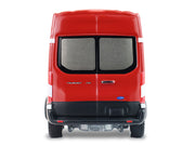 2019 Ford Transit LWB High Roof Van "Hobby Shop Auto Mechanic - Mobile Mechanic" Red with Car Jack and Battery "The Hobby Shop" Series 17 1/64 Diecast Model Car by Greenlight image 4