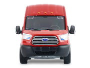 2019 Ford Transit LWB High Roof Van "Hobby Shop Auto Mechanic - Mobile Mechanic" Red with Car Jack and Battery "The Hobby Shop" Series 17 1/64 Diecast Model Car by Greenlight image 5