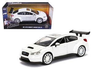 Jada 98296 Mr. Little Nobody's white Subaru WRX STI, The Fate of the Furious, 1:24 diecast