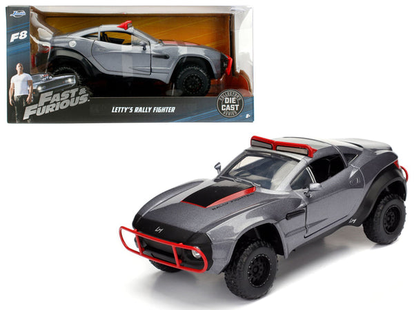 Jada Letty Rally Fighter gray black red guard Fate of the Furious 1:24 98297, view 1