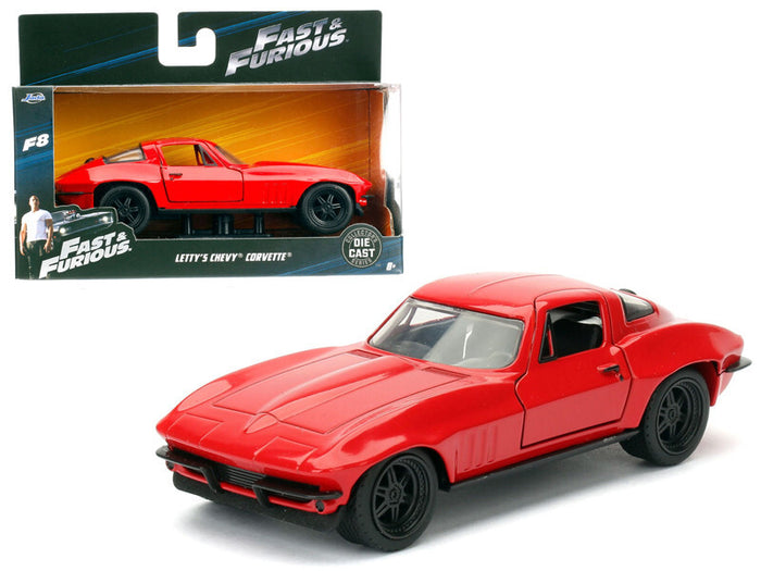 Letty's Chevrolet Corvette Fast & Furious F8 "The Fate of the Furious" Movie 1/32 Diecast Model Car by Jada