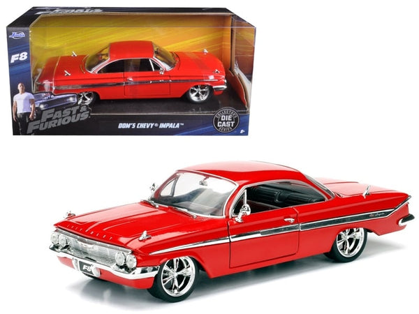 Jada Dom's red Chevrolet Impala The Fate of the Furious 1:24 98426, view 1