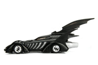 Batmobile Black "Batman Forever" (1995) Movie "Hollywood Rides" Series 1/32 Diecast Model Car by Jada image 3