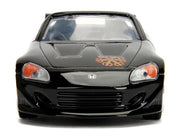 Honda S2000 Convertible Black with Graphics "The Fast and the Furious" (2001) Movie "25 Years of Fast & Furious" Series 1/32 Diecast Model Car by Jada image 3