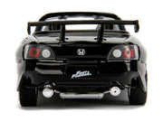 Honda S2000 Convertible Black with Graphics "The Fast and the Furious" (2001) Movie "25 Years of Fast & Furious" Series 1/32 Diecast Model Car by Jada image 4