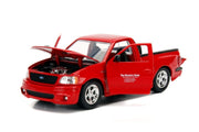 Ford F-150 SVT Lightning Pickup Truck Red "The Fast and the Furious" (2001) Movie "25 Years of Fast & Furious" Series 1/24 Diecast Model Car by Jada image 2