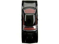 1970 Plymouth Road Runner 440 Black with Red Interior "Bigtime Muscle" Series 1/24 Diecast Model Car by Jada image 4