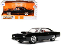 1970 Plymouth Road Runner 440 Black with Red Interior "Bigtime Muscle" Series 1/24 Diecast Model Car by Jada image 5