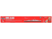 Level 3 Model Kit HMS Ajax Light Cruiser 1/600 Plastic Model Kit by Airfix image 4