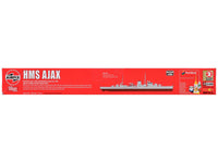 Level 3 Model Kit HMS Ajax Light Cruiser 1/600 Plastic Model Kit by Airfix image 4