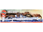 Level 3 Model Kit HMS Ajax Light Cruiser 1/600 Plastic Model Kit by Airfix image 5