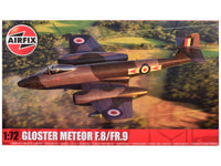 Level 2 Model Kit Gloster Meteor F.8/FR.9 Fighter Aircraft with 2 Scheme Options 1/72 Plastic Model Kit by Airfix image 3
