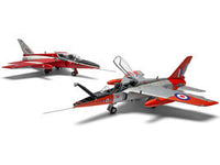 Level 2 Model Kit Folland Gnat T.1 Fighter Aircraft with 2 Scheme Options 1/48 Plastic Model Kit by Airfix image 3