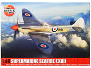 Level 3 Model Kit Supermarine Seafire F.XVII Fighter Aircraft with 3 Scheme Options 1/48 Plastic Model Kit by Airfix image 5