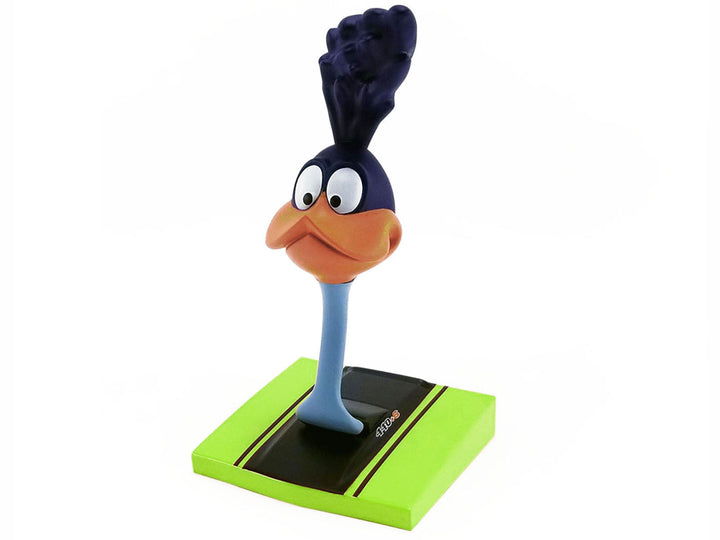 Plymouth Loved Bird Figure with Limelight Green Hood Stand 1/18 Model by ACME image 2