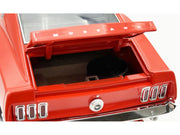 1969 Ford Mustang Limited Edition 600 Flower Power Red Limited Edition to 300 pieces Worldwide 1/18 Diecast Model Car by ACME image 4