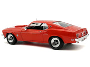 1969 Ford Mustang Limited Edition 600 Flower Power Red Limited Edition to 300 pieces Worldwide 1/18 Diecast Model Car by ACME image 5