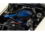 1969 Ford Mustang BOSS 429 "KK1201 Prototype - Unrestored Barn Find" White with Black Hood Limited Edition to 360 pieces Worldwide 1/18 Diecast Model Car by ACME image 2