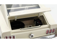 1969 Ford Mustang BOSS 429 "KK1201 Prototype - Unrestored Barn Find" White with Black Hood Limited Edition to 360 pieces Worldwide 1/18 Diecast Model Car by ACME image 4