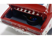 1968 Pontiac Firebird "First Ram Air II - Weidner Pontiac" White and Red with Stripes Limited Edition to 306 pieces Worldwide 1/18 Diecast Model Car by ACME image 3