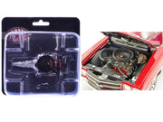 454 LS6 Engine and Transmission Replica from "1970 Chevrolet Chevelle SS" 1/18 Model by ACME