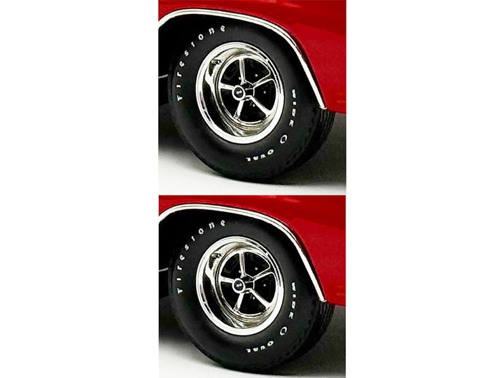 "Super Sport" Wheel and Tire Set of 4 pieces from "1970 Chevrolet Chevelle SS" for 1/18 Scale Models by ACME image 2