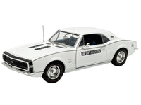 1967 Chevrolet Camaro RS/SS "Car Craft Test Car" White Limited Edition to 180 pieces Worldwide 1/18 Diecast Model Car by ACME image 2