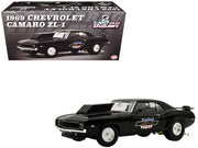 1969 Chevrolet Camaro ZL-1 "Drag Outlaws" Black Limited Edition to 372 pieces Worldwide 1/18 Diecast Model Car by ACME