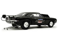 1969 Chevrolet Camaro ZL-1 "Drag Outlaws" Black Limited Edition to 372 pieces Worldwide 1/18 Diecast Model Car by ACME image 5