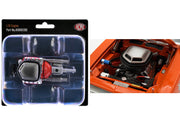 426 HEMI Engine and Transmission Replica from "1970 Plymouth HEMI Cuda" 1/18 Model by ACME
