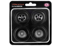 "Centerline/Keystone" Wheel and Tire Set of 4 pieces from 1970 Plymouth HEMI Cuda for 1/18 Scale Models by ACME image 3