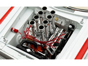 1965 Dodge Coronet AWB "Mr. Tomato" White with Red Stripes Limited Edition to 408 pieces Worldwide 1/18 Diecast Model Car by ACME image 2