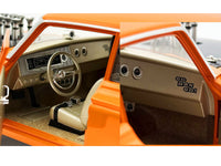 1965 Dodge Coronet AWB "Go Man Go" Go Mango Orange with Black Hood Limited Edition to 300 pieces Worldwide 1/18 Diecast Model Car by ACME image 4