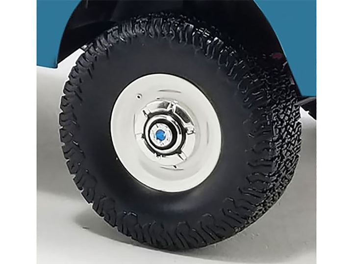 "35 Inch Offroad" Wheel and Tire Set of 4 pieces from 1967 Chevrolet K-10 Pickup Truck for 1/18 Scale Models by ACME image 2
