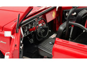1972 Chevrolet Blazer K/5 "The Chief - Winder Fire Department Georgia Battalion 1" Red with White Top Limited Edition to 246 pieces Worldwide 1/18 Diecast Model Car by ACME image 4