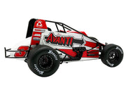 USAC Sprint Car #3P Kyle Cummins "Avanti" Champion "USAC Sprint Car National Championship" (2025) 1/18 Diecast Model Car by ACME image 4