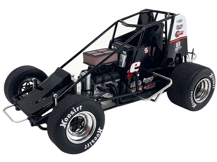 Winged Sprint Car #48 Danny Dietrich "Weikert's Livestock Inc." Gary Kauffman Racing (2024) 1/18 Diecast Model Car by ACME