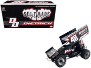 Winged Sprint Car #48 Danny Dietrich "Weikert's Livestock Inc." Gary Kauffman Racing (2024) 1/18 Diecast Model Car by ACME image 4