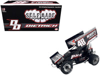 Winged Sprint Car #48 Danny Dietrich "Weikert's Livestock Inc." Gary Kauffman Racing (2024) 1/18 Diecast Model Car by ACME image 4