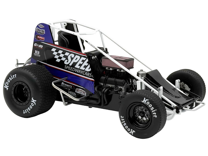 Winged Sprint Car #48 Danny Dietrich "Weikert's Livestock - Speedway Cars" Gary Kauffman Racing (2025) 1/18 Diecast Model Car by ACME image 2