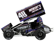Winged Sprint Car #48 Danny Dietrich "Weikert's Livestock - Speedway Cars" Gary Kauffman Racing (2025) 1/18 Diecast Model Car by ACME image 3